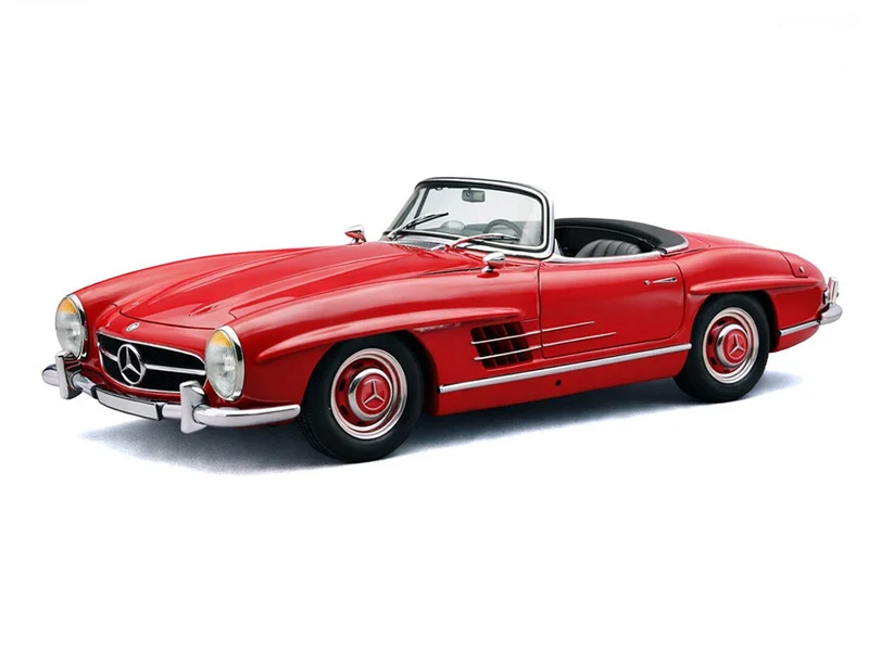 Mercedes-Benz 300 SL (W198 II) Roadster Red Limited Edition to 1500 pieces Worldwide 1/18 Diecast Model Car by CMC