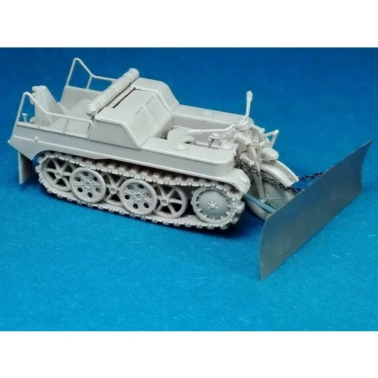 Minor 351080 1/35 US Field Made Snow Plow for Kettenkraftrad - Military Vehicles & Tanks