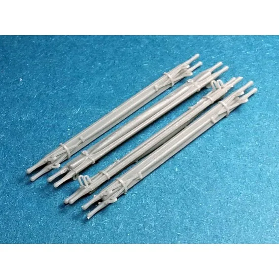Minor 351101 1/35 WWII British Stretchers (folded, 4pcs) - Military Vehicles & Tanks