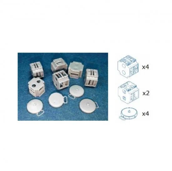 Minor 351110 1/35 Tellermine 35 & Double Carrier Transport Frame - Scenics & Diorama