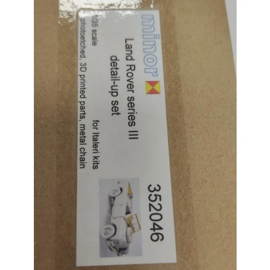 Minor 352046 1/35 Land Rover 109 III Detail set for Italeri kits - Military Vehicles & Tanks