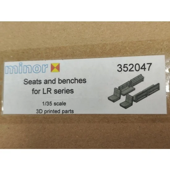 Minor 352047 1/35 Land Rover Seats and Benches - Military Vehicles & Tanks