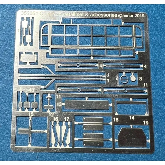Minor 352051 1/35 Opel Kadett K38 Detail Set - Military Vehicles & Tanks