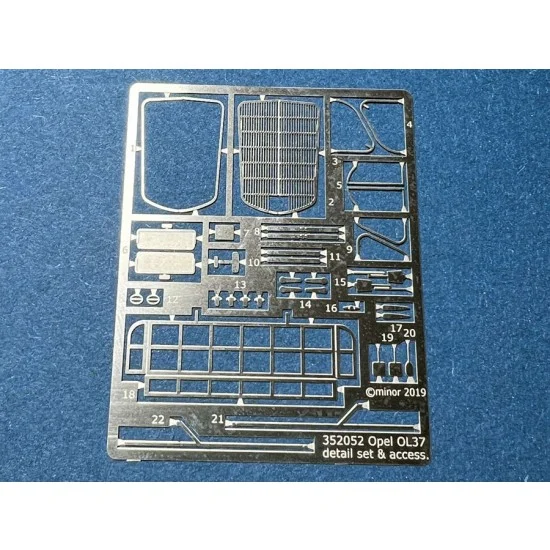 Minor 352052 1/35 Opel Olympia Ol37 Detail Set - Military Vehicles & Tanks