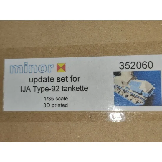 Minor 352060 1/35 IJA Type 92 Tank Update Set for Pit-Road kits