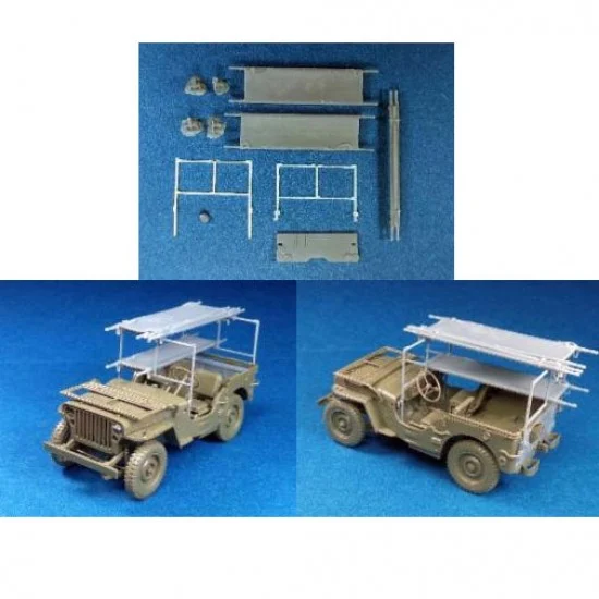 Minor 353020 1/35 WWII British Ambulance Jeep Conversion set for Tamiya kits - Military Vehicles & Tanks