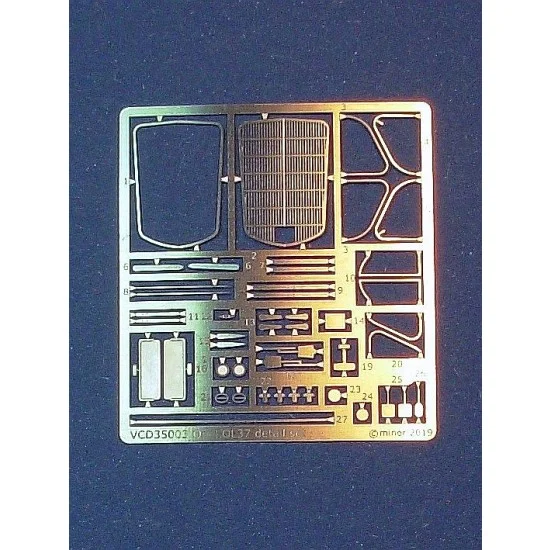 Minor 354003 1/35 Opel Olimpya OL37 Detail set for Bronco kit - Military Vehicles & Tanks
