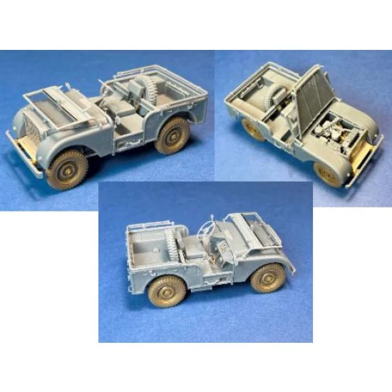 Minor 355002 1/35 1946 Land Rover Central Steering Prototype for Tamiya/Meng Jeep - Military Vehicles & Tanks