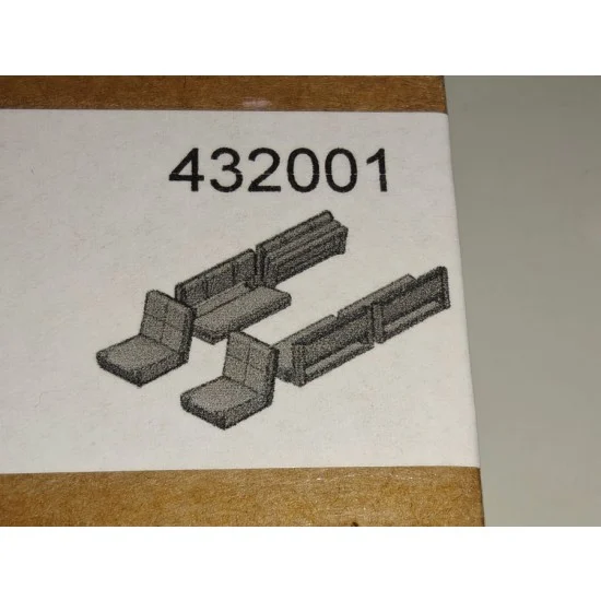 Minor 432001 1/43 Land Rover Seats and Benches - Military Vehicles & Tanks