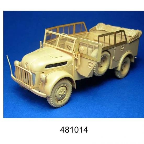Minor 481014 1/48 Canvas Windows & Radiator Covers for Tamiya Steyr 1500 A Kubel kits - Military Vehicles & Tanks
