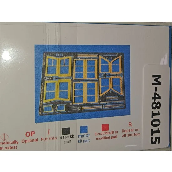 Minor 481015 1/48 Horch 1A Canvas Windows - Military Vehicles & Tanks