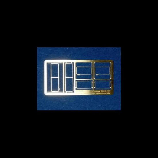 Minor 481019 1/48 WWII German Windshield Defroster set (for 2 half window & 1 full window) - Military Vehicles & Tanks
