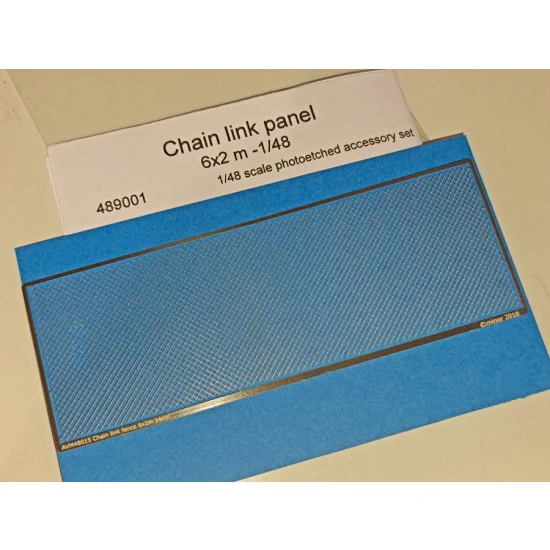 Minor 489001 1/48 Chain Link Panel - Military Vehicles & Tanks