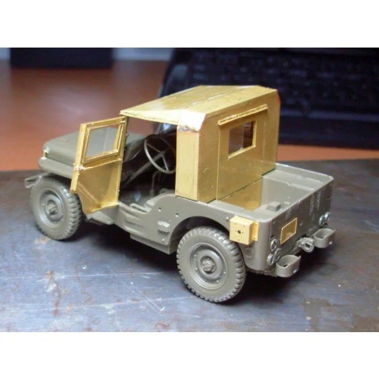 Minor 350001 1/35 WWII Military Jeep Half Hardtop for Tamiya kit - Military Vehicles & Tanks