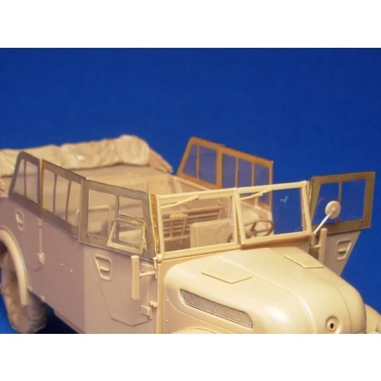 Minor 351056 Canvas Side Windows set for 1/35 German 1.5t Kfz.70 (Steyr 1500, MB L1500, Horch 108) - Military Vehicles & Tanks
