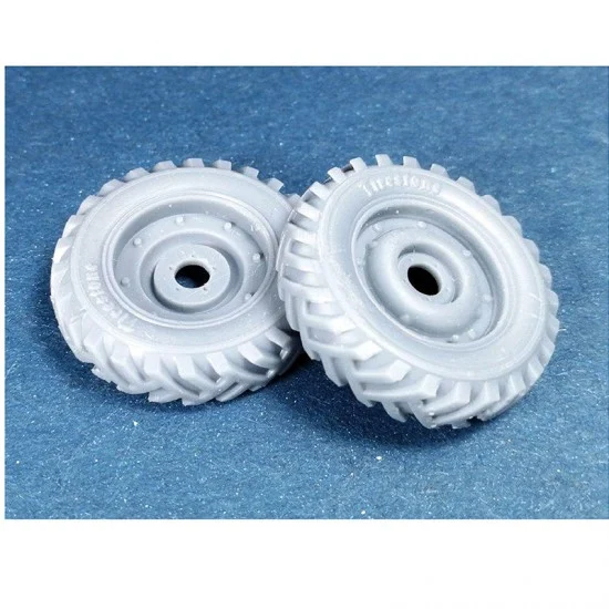 Minor 248013 1/24 WWII Jeep 7.50x16 Military Pattern Wheels for Italeri kits - Military Vehicles & Tanks
