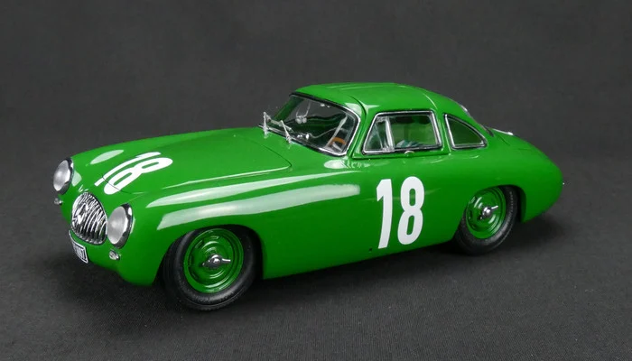 1952 Mercedes 300 SL Great Price of Bern GP #18 Karl Kling Limited Edition to 1500pcs 1/18 Diecast Model Car by CMC - Mercedes Models