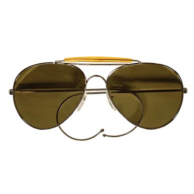 Aviator Air Force Style Sunglasses- Brown