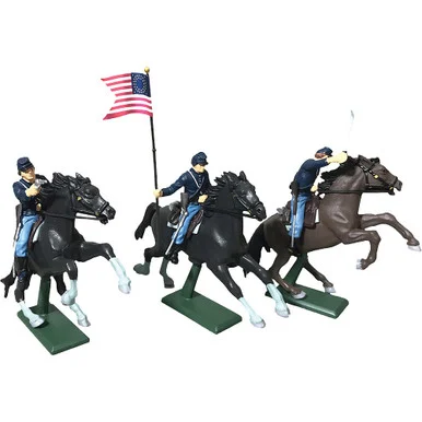 Union Cavalry Plastic 1/32 Set No. 1 WILLIAM BRITAIN (52005)