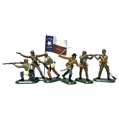 Confederate Infantry No. 2 1/32 Plastic Figure Set WILLIAM BRITAIN (52001)