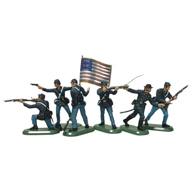 Federal Infantry 1/32 Plastic Figure Set No. 1 WILLIAM BRITAIN (52002)