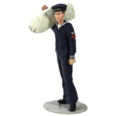 U.S. Navy Sailor in Blue Winter Service Dress No.1 - William Britain