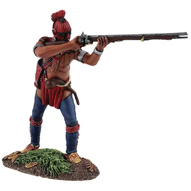 Eastern Woodland Indian Standing Firing No. 1 1/30 Figure - William Britain