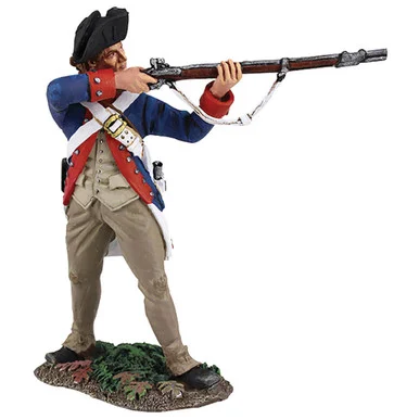 Continental Line Standing Firing 1/30 Figure William Britain (16020)
