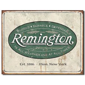 Remington Metal Sign - Desperate Enterprises