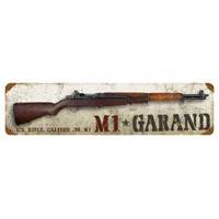 U.S. M1 Garand Metal Sign - Vintage Sign Co.