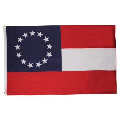 13 Stars and Bars Flag - Ruffin Flag Company