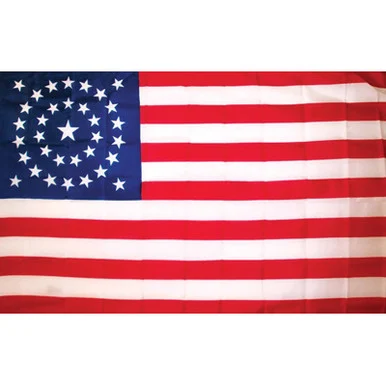 34-Star Round Flag