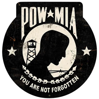 POW/MIA Metal Sign - Vintage Sign Co.