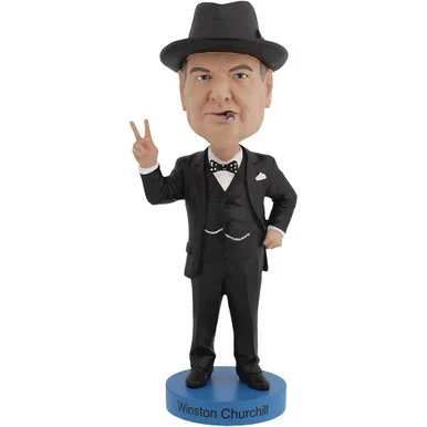 Winston Churchill Bobblehead RB1143 - Royal Bobbles