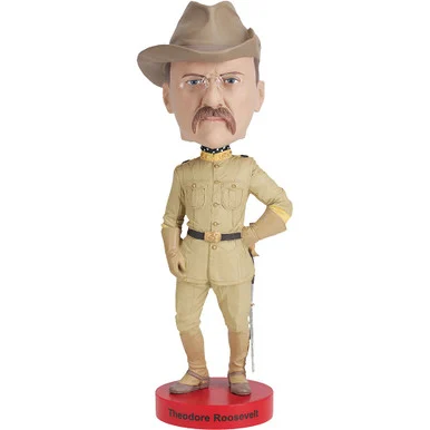 Teddy Roosevelt Bobblehead RB1043 - Royal Bobbles