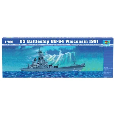 USS Wisconsin (BB-64) 1/700 Kit