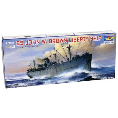 SS John W. Brown 1/700 Kit - Trumpeter