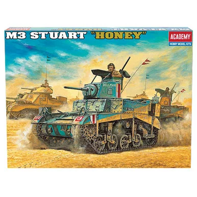 M3 Stuart "Honey" Tank 1/35 Kit - Academy