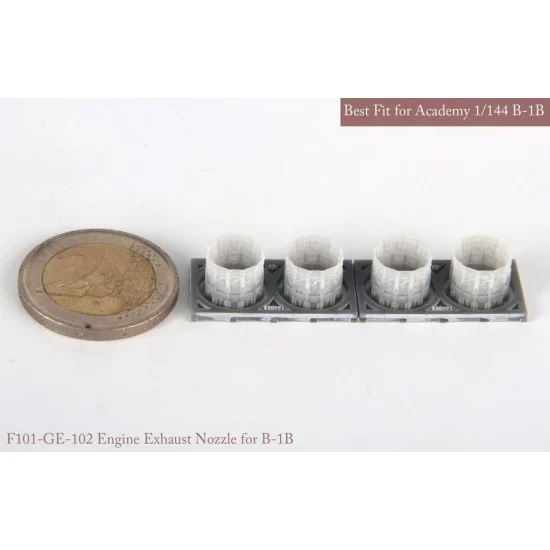 MK1 Design MA-14401 1/144 [SE] B-1B GE Exhaust Nozzle set (opened) for Academy kits