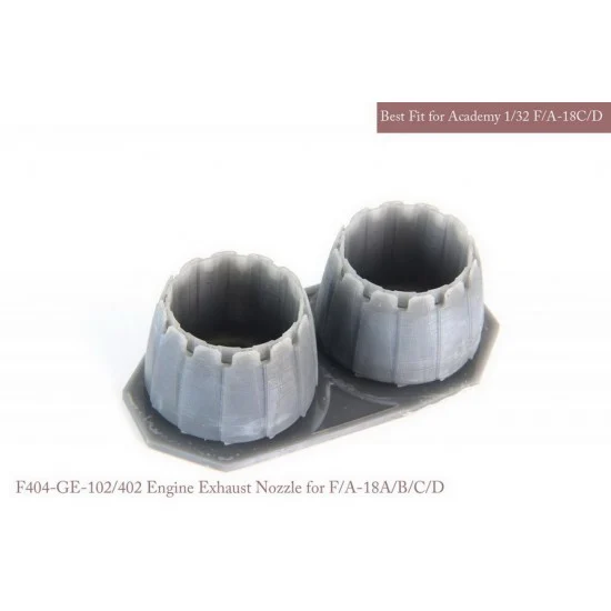 MK1 Design MA-32018 1/32 [SE] F/A-18A/B/C/D Exhaust Nozzle set (opened) for Academy kits