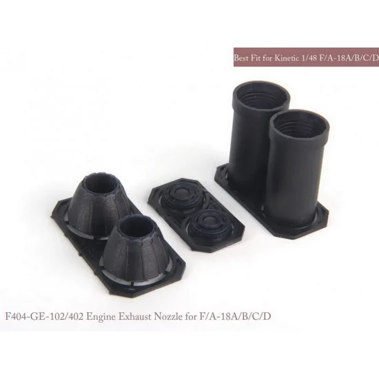 MK1 Design MA-48081 1/48 [SE] F/A-18 A/B/C/D GE Exhaust Nozzle & After Burner set (closed) for Kinetic kits