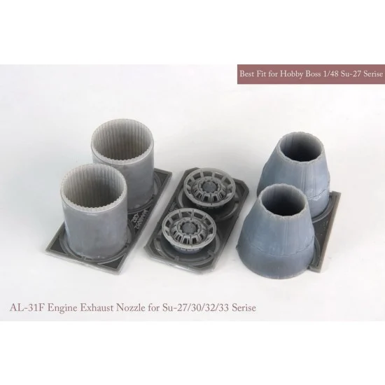 MK1 Design MA-48093 1/48 [SE] SU-27/30/33 Exhaust Nozzle & After Burner set (closed) for HobbyBoss kits
