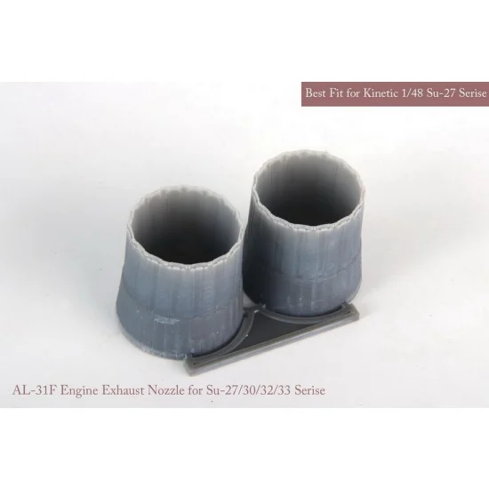 MK1 Design MA-48094 1/48 [SE] SU-27/30/33 Exhaust Nozzle set (opened) for Kinetic kits
