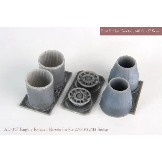 MK1 Design MA-48097 1/48 [SE] SU-27/30/33 Exhaust Nozzle & After Burner set (closed) for Kinetic kits