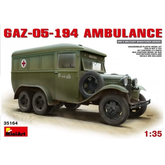MiniArt 35164 1/35 GAZ-05-194 Ambulance