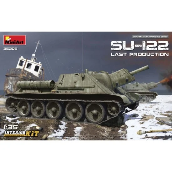 MiniArt 35208 1/35 WWII SU-122 (Last Production) [Interior Kit]