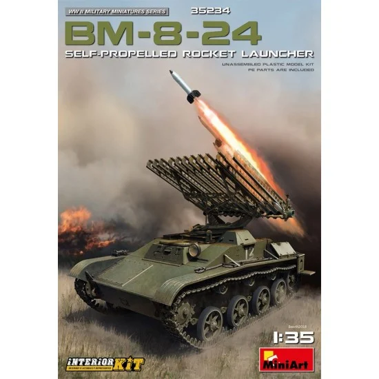 MiniArt 35234 1/35 BM-8-24 Self-Propelled Rocket Launcher