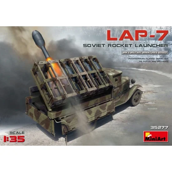 MiniArt 35277 1/35 Soviet Rocket Launcher LAP-7