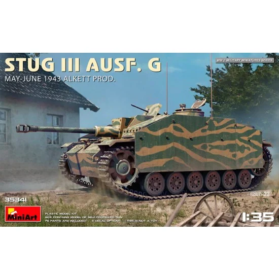 MiniArt 35341 1/35 Stug III Ausf. G May-June 1943 Alkett Production