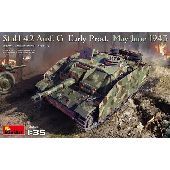 MiniArt 35349 1/35 StuH 42 Ausf. G Early, May-June 1943